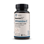 Witamina C z dzikiej róży + cynk suplement diety 90 kapsułek 41,4 g - Pharmovit (classic)