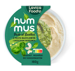 Hummus pesto al basilico 160 g - LAVICA FOOD