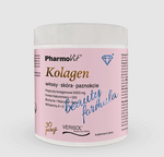 Kolagen o smaku brzoskwinia - banan Beauty Formula suplement diety 174 g - Pharmovit