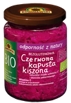 Kapusta kiszona czerwona bezglutenowa bio 400 g - Kowalewski