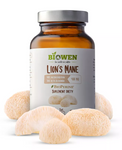 Grzyby Soplówka Jeżowata Lion's Mane ekstrakt (400 mg) bezglutenowy suplement diety 90 kapsułek - Biowen