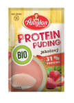 Budyń proteinowy truskawkowy bez dodatku cukru bezglutenowy bio 45 g - Amylon