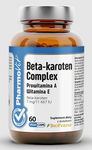 Beta-karoten complex bezglutenowy 60 kapsułek - Pharmovit (clean label)