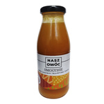 Smoothie jabłko, marchew, brzoskwinia i morela bez dodatku cukru 230 ml – Nasz Owoc