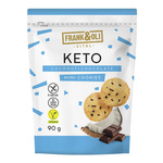 Mini ciasteczka o smaku kokosa i czekolady bezglutenowe, bez dodatku cukru 90 g – Frank&Oli