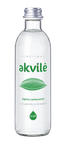 Naturalna woda mineralna lekko gazowana 330 ml (szkło) - Akvile