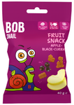 Żelki jabłko - czarna porzeczka bez żelatyny bezglutenowe 40 g - BOB SNAIL