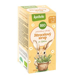 Syrop dla dzieci z babki lancetowatej i dzikiej róży od 1 roku życia bio suplement diety 250 g - APOTHEKE