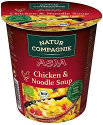 Danie w kubku zupa z kurczakiem i makaronem w stylu azjatyckim BIO 55 g