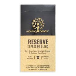 Moving Beans, Kawa w kapsułkach kompostowalnych Reserve Espresso Blend, 10 szt.