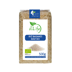 Ryż basmati biały bio 500 g